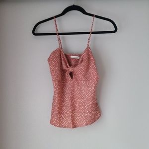 Abercrombie & Fitch Knot Front Tank